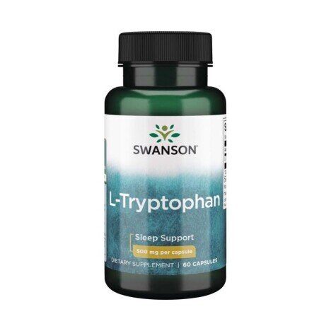 Swanson L-Tryptophan 500mg 60 Capsule